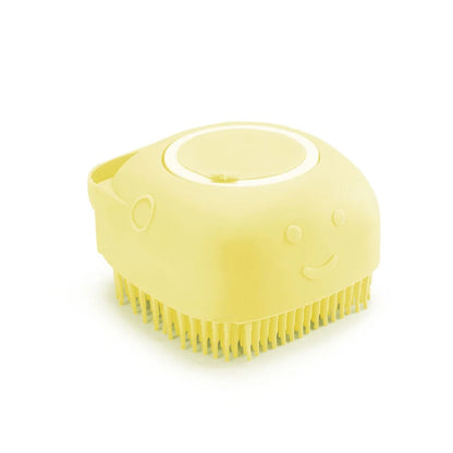 Multifunctional Silicone Bath Massage Brush for Dogs and Cats - Soft and Safe Pet Grooming Tool