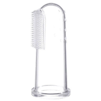 Premium Silicone Finger Toothbrush for Dogs and Cats - Effective Dental Care Tool for Bad Breath and Tartar Removal