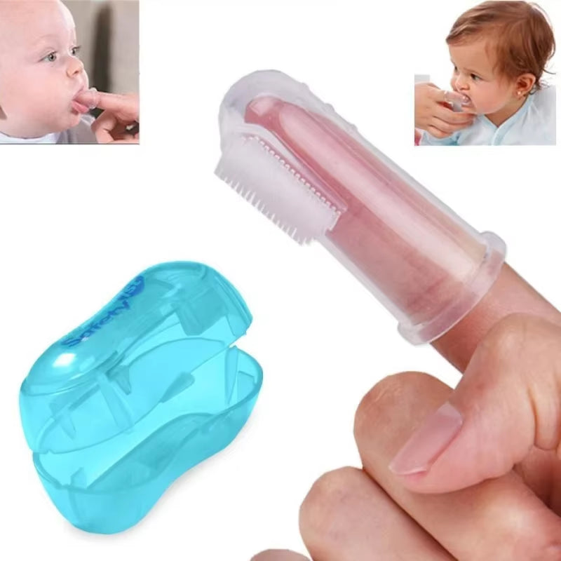 Premium Silicone Finger Toothbrush for Dogs and Cats - Effective Dental Care Tool for Bad Breath and Tartar Removal